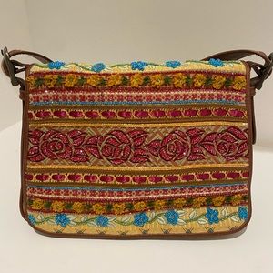 Isabella Fiore Tapestry Hand Bag